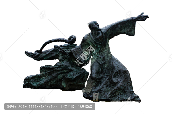 古代人物雕像