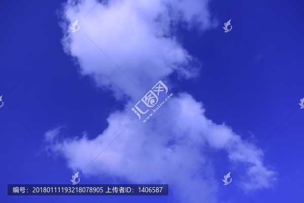 藍天白云