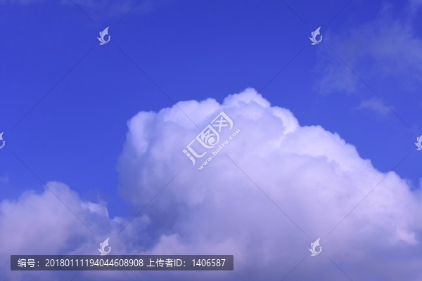藍天白云