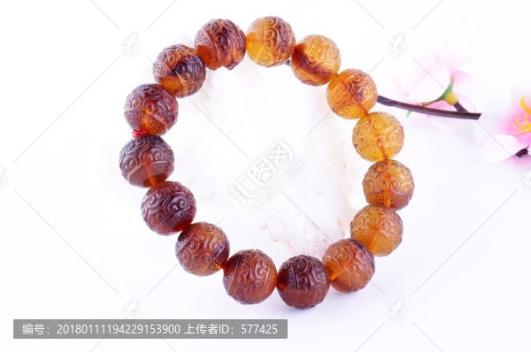 琥珀手串