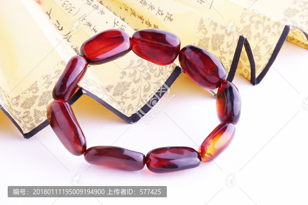血珀手串