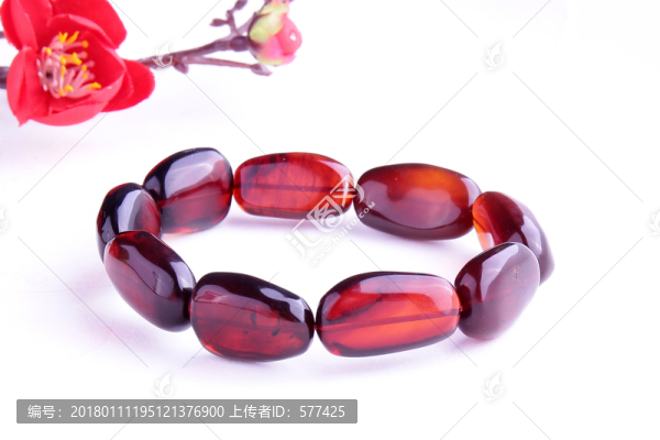 血珀手串