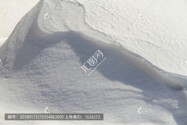 雪的紋理