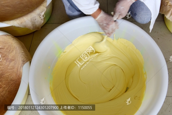 玉米粑粑美食