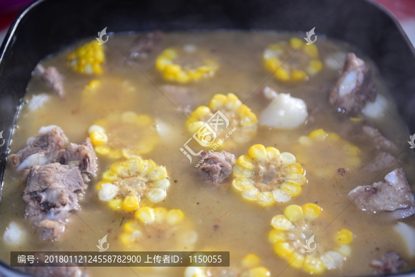 玉米山藥煲排骨