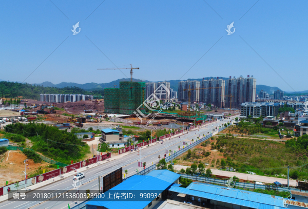 仁化縣,縣城,航拍