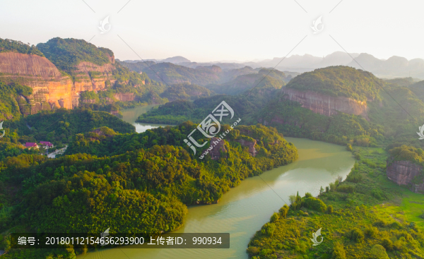 丹霞山風光