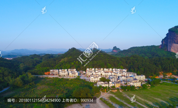 丹霞山,航拍