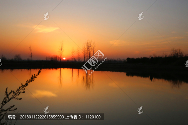 日落美景