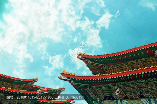中國北京古樓