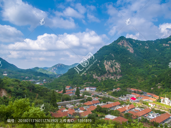 雨后的青島嶗山