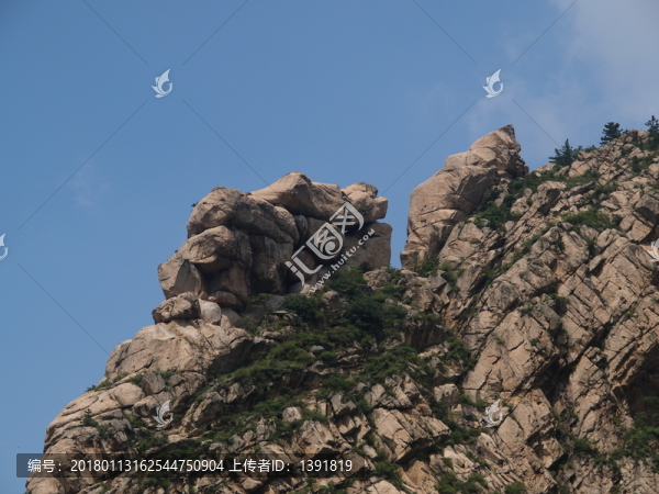 雨后的青島嶗山
