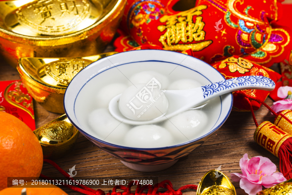 元宵節(jié),吃湯圓,團(tuán)圓