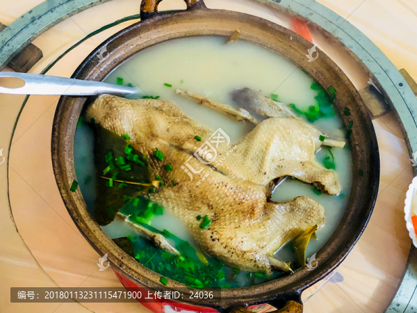 砂鍋鴨湯