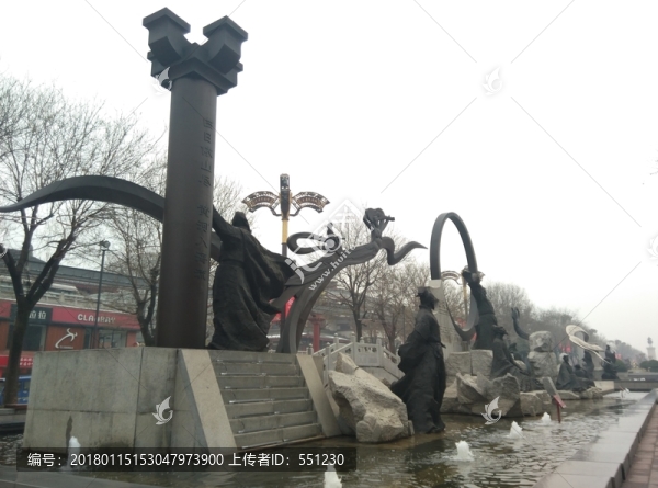 西安,雁塔,大唐不夜城