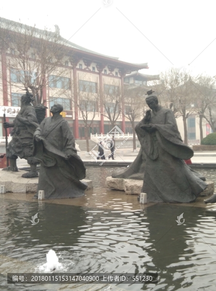 西安,雁塔,大唐不夜城