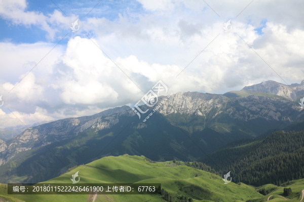 云霧山峰