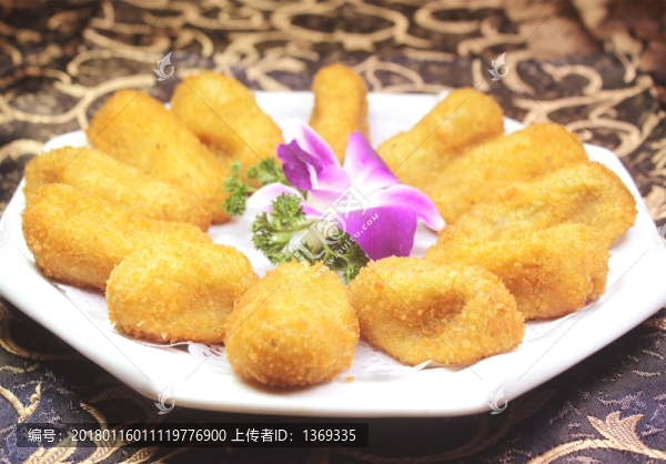 三色芋卷