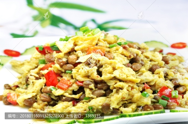 臘八豆炒鴨蛋