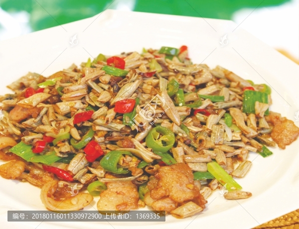 卜豆角炒肉沫