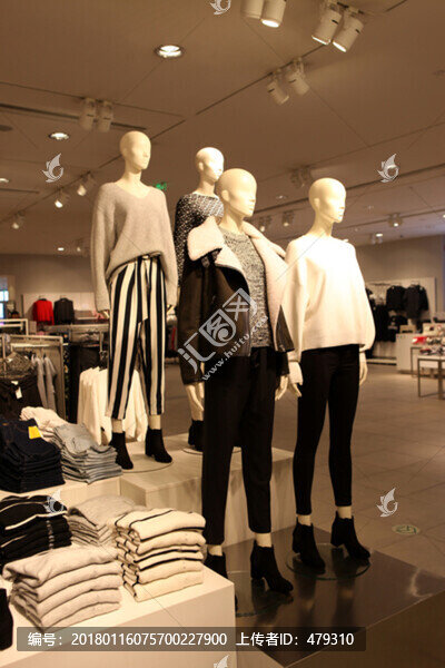 服裝店,模特,服裝