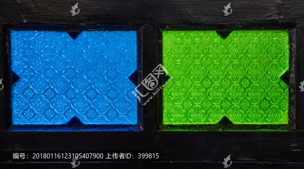 彩色玻璃,門窗
