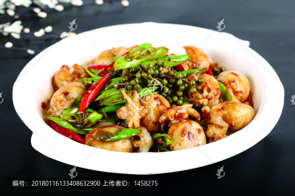 鮮椒墨魚仔
