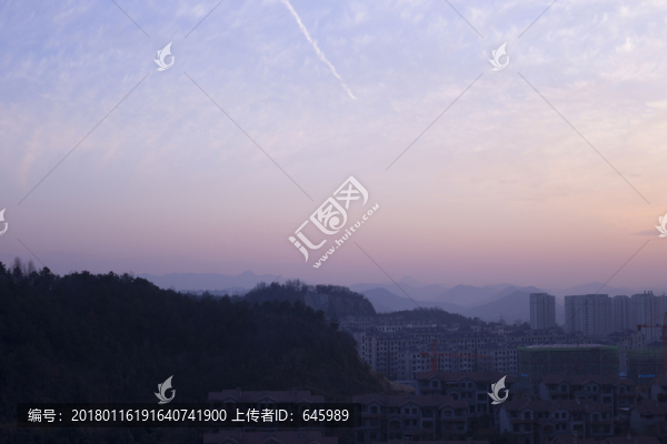 晚霞