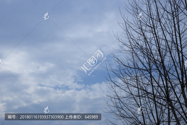藍天白云