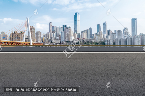 城市道路建筑景觀天際線