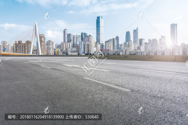 城市道路建筑景觀天際線