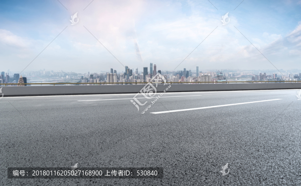 城市道路建筑景觀天際線