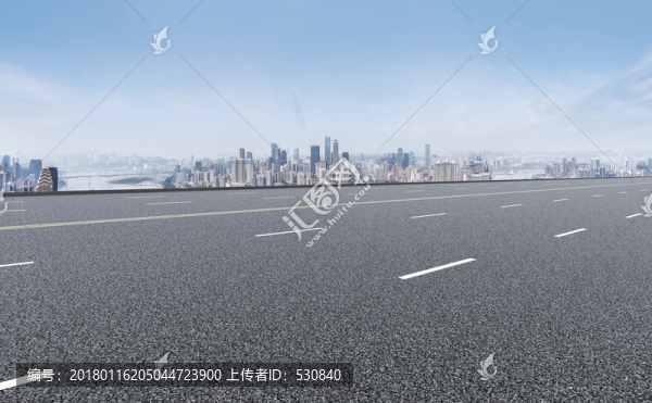 城市道路建筑景觀天際線
