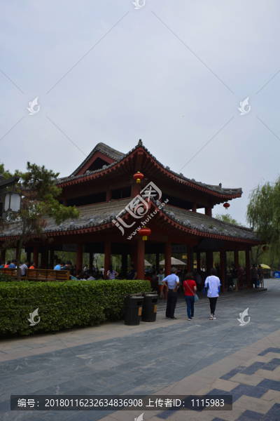 清明上河園,古涼亭