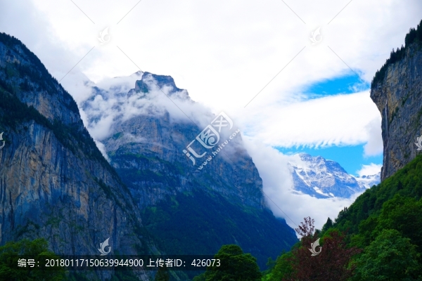 高山云霧