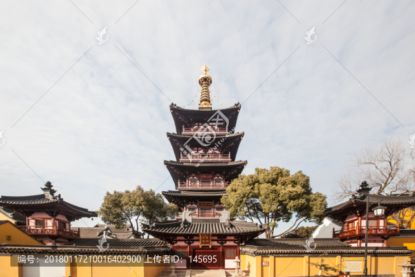 寒山寺塔