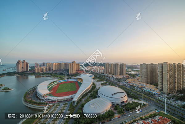 廈門城市風(fēng)光之廈門海滄體育館