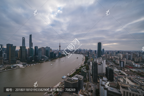 上海陸家嘴城市風(fēng)光