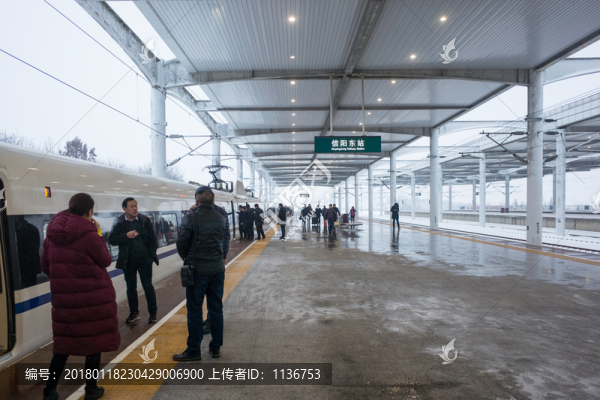 高鐵站臺