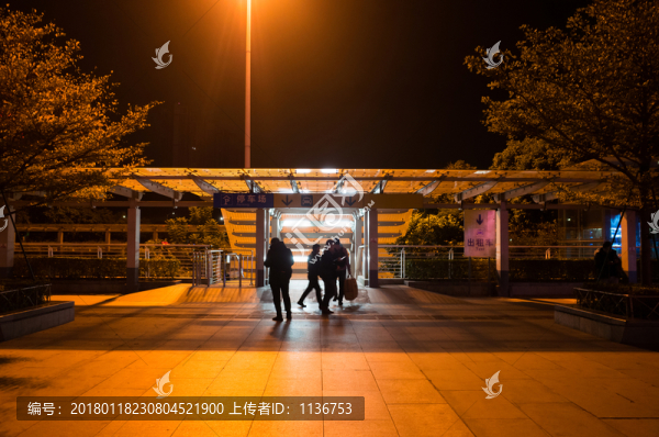 深圳北站夜景