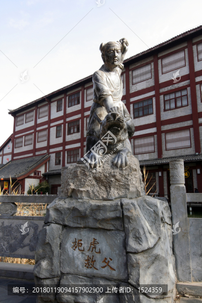 二十四孝,石雕像