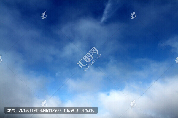 白云藍(lán)天,藍(lán)天白云,夏日晴空
