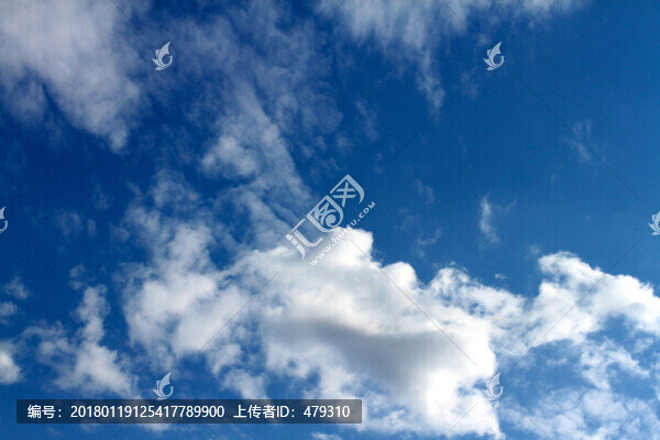 白云藍(lán)天,藍(lán)天白云,夏日晴空