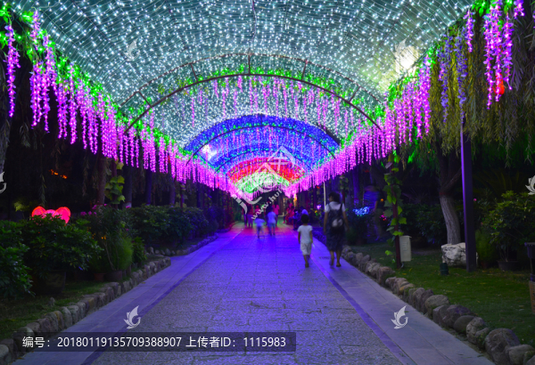 清明上河園夜景