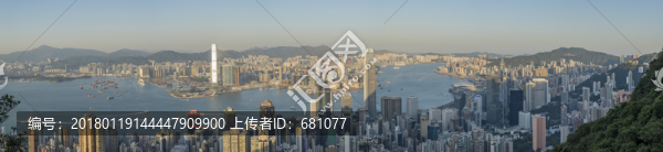 香港城市景觀大接片