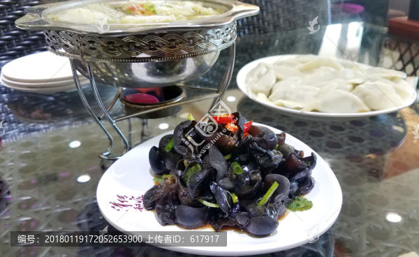 木耳,水餃