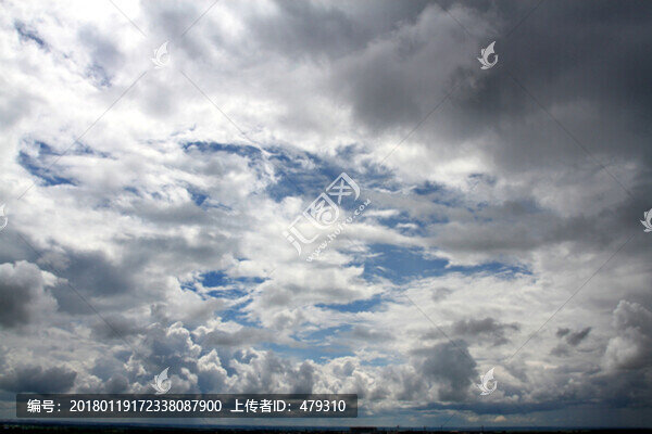 白云藍(lán)天,藍(lán)天白云,夏日晴空