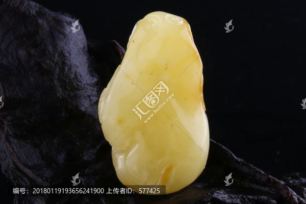 緬甸琥珀雕件