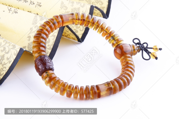 緬甸琥珀手串