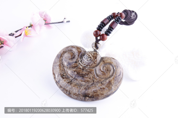 緬甸琥珀吊墜